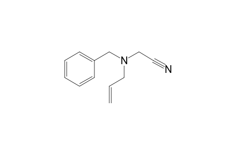 2-(allyl(benzyl)amino)acetonitrile