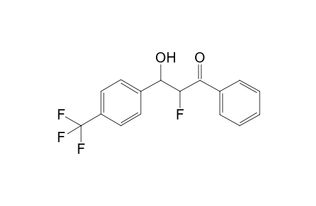 2-Fluoro-3-hydroxy-1-phenyl-3-(4-(trifluoromethyl)phenyl)propan-1-one