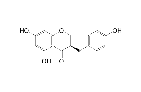 (R)-2,3-Dihydro-5,7-dihydroxy-3-[(4-hydroxyphenyl)methyl]-4H-1-benzopyran-4-one