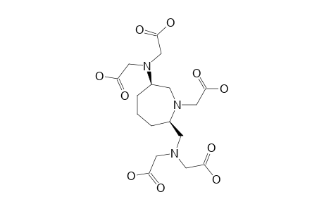 CIS-[2-(BIS-CARBOXYMETHYL)-AMINOMETHYL-7-[(BIS-CARBOXYMETHYL)-AMINO]-AZEPAN-1-YL]-ACETIC-ACID