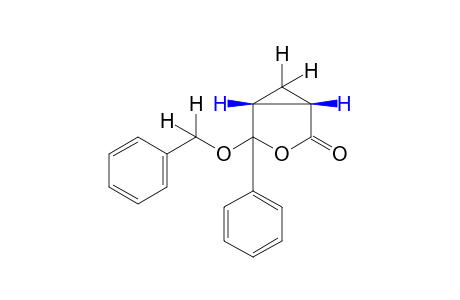 cis-4-(benzyloxy)-4-phenyl-3-oxabicyclo[3.1.0]hexane-2-one