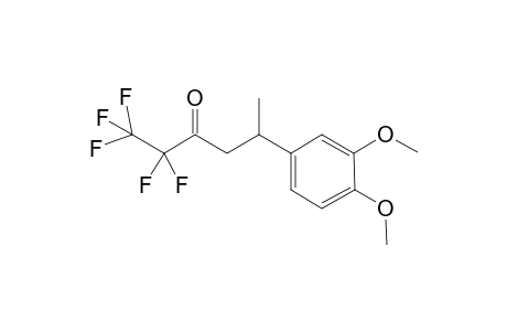 1,1,1,2,2-Pentafluoro-5-(3,4-methoxyphenyl)-3-hexanone