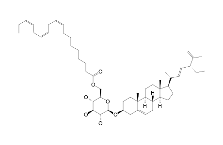 3-O-(6'-O-LINOLENOYL-BETA-D-GLUCOPYRANOSYL)-22-DEHYDROCLEROSTEROL