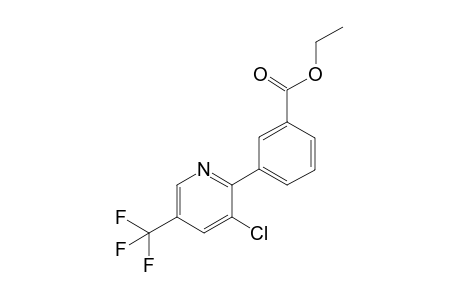 ethyl 3-(3-chloro-5-(trifluoromethyl)pyridin-2-yl)benzoate