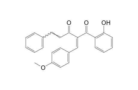 1-(o-hydroxyphenyl)-2-(p-methoxybenzylidene)-5-phenyl-4-pentene-1,3-dione