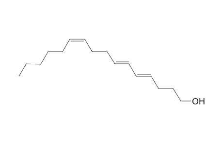 (4E,6E,10Z)-1-hexadeca-4,6,10-trienol