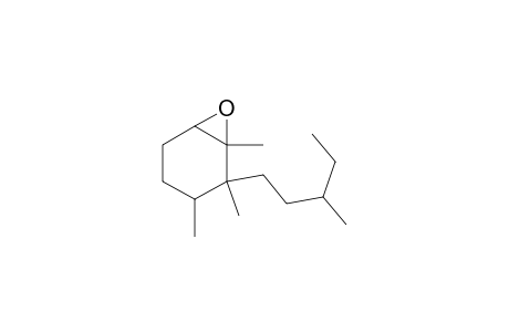 7-Oxabicyclo[4.1.0]heptane, 1,2,3-trimethyl-2-(3-methylpentyl)-