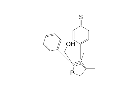 1-Phosphabicyclo[2.2.1]hept-5-ene-2-methanol, 4,5-dimethyl-3,6-diphenyl-, 1-sulfide, (2-exo,3-endo)-