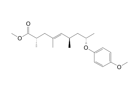 Methyl (2S,6R,8S,E)-8-(4-methoxyphenoxy)-2,4,6-trimethylnon-4-enoate