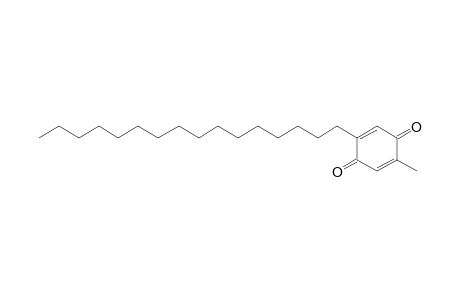 2,5-Cyclohexadiene-1,4-dione, 2-hexadecyl-5-methyl-