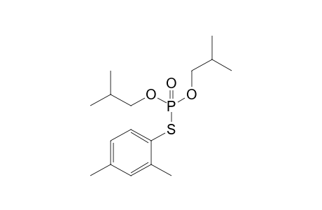 S-(2,4-Dimethylphenyl) O,O-diisobutyl thiophosphate