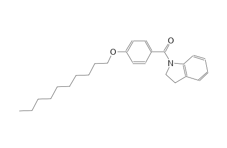 1H-indole, 1-[4-(decyloxy)benzoyl]-2,3-dihydro-