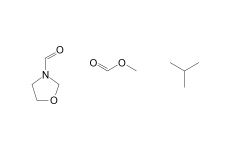 4-Oxazolidinecarboxylic acid, 2-(1,1-dimethylethyl)-3-formyl-, methyl ester, (2R-cis)-