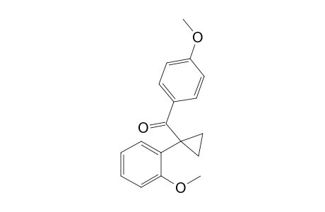 (4-Methoxy-phenyl)-[1-(2-methoxy-phenyl)-cyclopropyl]-methanone
