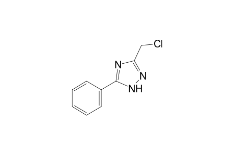 3-(chloromethyl)-5-phenyl-1H-1,2,4-triazole