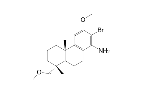 13-bromo-12,15-dimethoxypodocarpa-8,11,13-trien-14-amine