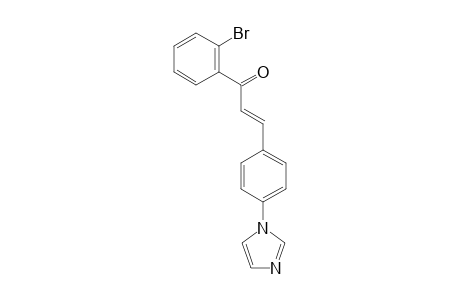 1-(2-Bromophenyl)-3-[4-(1H-imidazol-1-yl)phenyl]prop-2-en-1-one