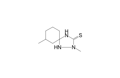 2,7-Dimethyl-1,2,4-triaza-spiro[4.5]decane-3-thione