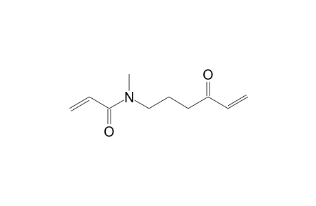 N-Methyl-N-(3-oxohex-1-en-6-yl)acrylamide
