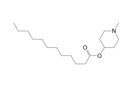 N-methyl-4-pyperidyl dodecanoate