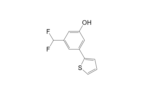 3-thienyl-5-hydrodifluoromethylphenol