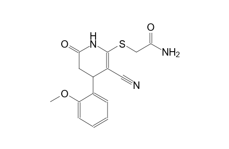acetamide, 2-[[3-cyano-1,4,5,6-tetrahydro-4-(2-methoxyphenyl)-6-oxo-2-pyridinyl]thio]-