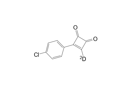 4-(4-Chlorophenyl)-3-cyclobutene-1,2-dione-3-D