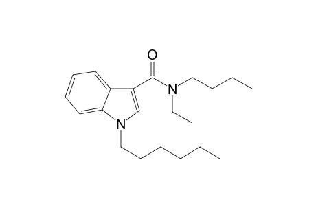 N-Butyl-N-ethyl-1-hexyl-1H-indole-3-carboxamide