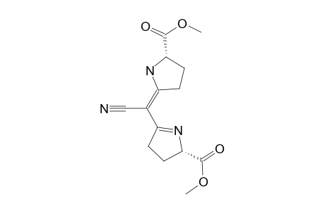 Dimethyl (1S,9S)-5-cyanosemicorrin-1,9-dicarboxylate