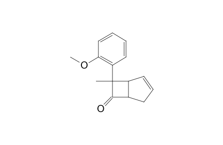 6-Methyl-6-(methoxyphenyl)bicyclo[3.2.0]hept-3-en-7-one