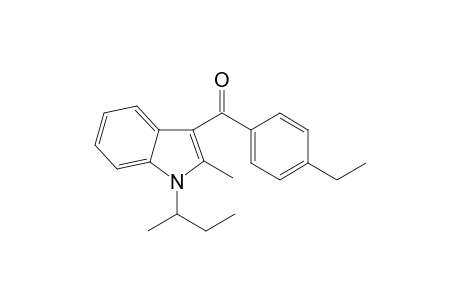 1-But-2-yl-3-(4-ethylbenzoyl)-2-methylindole