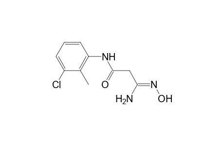Propanamide, 3-amino-N-(3-chloro-2-methylphenyl)-3-(hydroxyimino)-