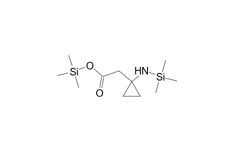 Trimethylsilyl 2-(1-Trimethylsilylaminocyclopropyl)acetic acid