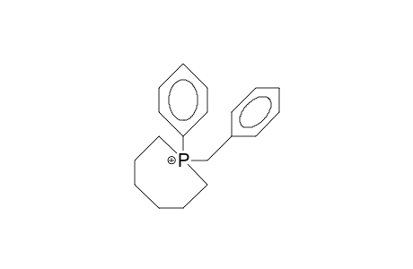 1-Phenyl-1-benzyl-phosphepanium cation