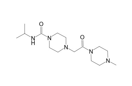 1-piperazinecarboxamide, N-(1-methylethyl)-4-[2-(4-methyl-1-piperazinyl)-2-oxoethyl]-