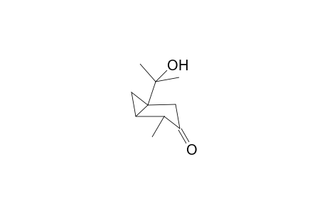1-(1-hydroxyisopropyl)-4-methylbicyclo[3.1.0]hexan-3-one