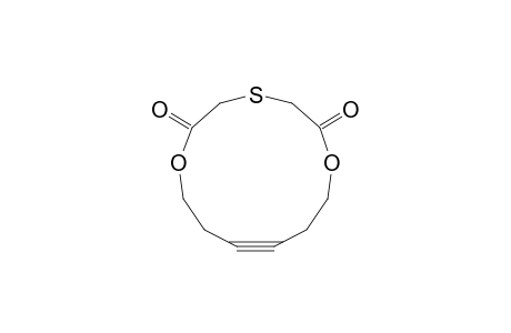 1,7-Dioxa-4-thiacyclotridec-10-yne-2,6-dione