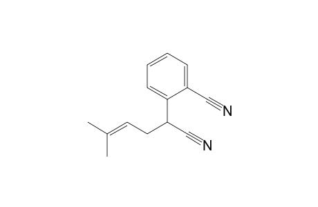 2-(1-Cyano-4-methylpent-3-enyl)benzonitrile