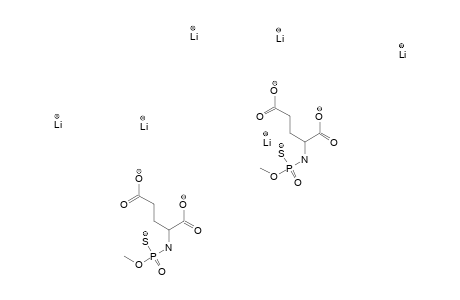 N-(O-METHYLPHOSPHOROTHIOYL)-GLUTAMIC-ACID-TRILITHIUM-SALT