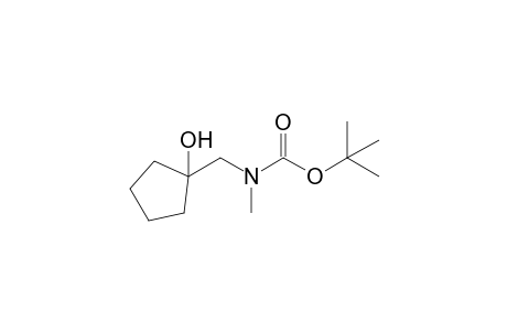 N-[(1-hydroxycyclopentyl)methyl]-N-methyl-carbamic acid tert-butyl ester
