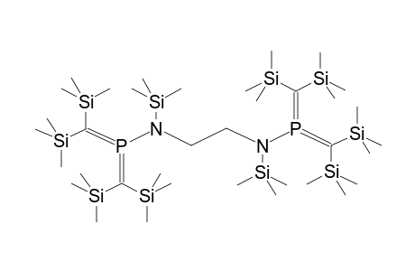 P,P,P',P'-TETRAKIS[BIS(TRIMETHYLSILYL)METHYLENE]-N,N'-BIS(TRIMETHYLSILYL)-DIAMINOETHYLEN-BIPHOSPHORAN