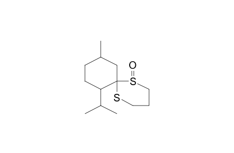 7-Isopropyl-10-methyl-1,5-dithiaspiro[5.5]undecane 1-oxide