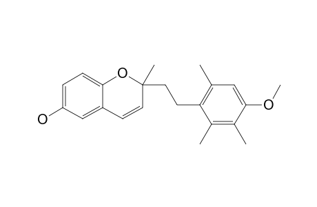 2-[2-(4-methoxy-2,3,6-trimethyl-phenyl)ethyl]-2-methyl-chromen-6-ol