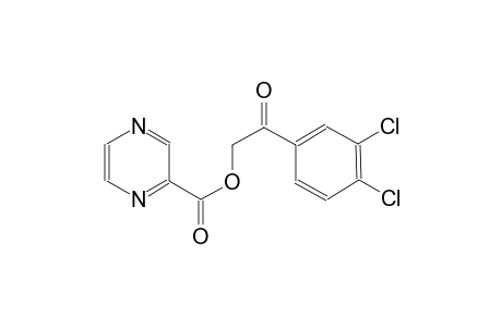 2-(3,4-dichlorophenyl)-2-oxoethyl 2-pyrazinecarboxylate