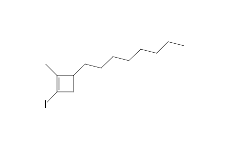 1-Iodo-2-methyl-3-octylcyclobut-1-ene