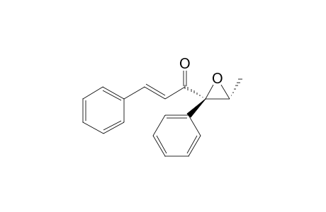 (E)-1-[(2R,3R)-3-methyl-2-phenyl-2-oxiranyl]-3-phenyl-2-propen-1-one