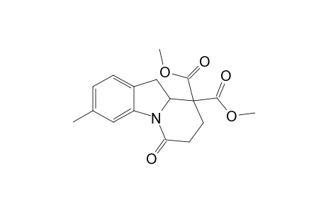 Dimethyl 3-methyl-6-oxo-7,8,9a,10-tetrahydropyrido[1,2-a]indole-9,9(6H)-dicarboxylate