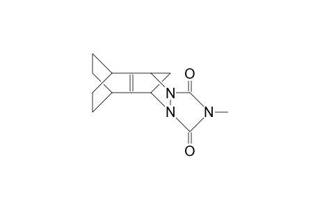 6-Methyl-4,6,8-triaza-5,7-dioxo-syn, endo-pentacyclo(9.2.2.1/3,9/.0/2,10/4,8/)pentadec-2(10)-ene
