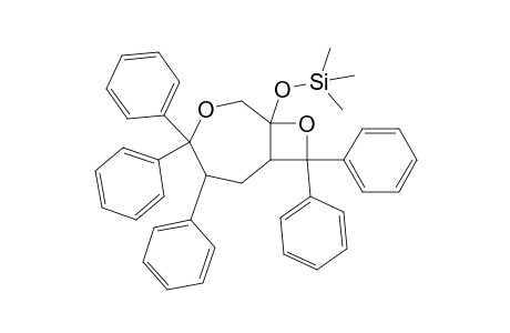 Trimethyl-[(3,4,4,9,9-pentakis-phenyl-5,8-dioxabicyclo[5.2.0]nonan-7-yl)oxy]silane
