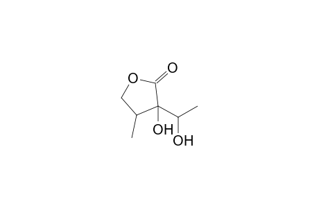 2-Hydroxy-2-(1'-hydroxyethyl)-3-methyl-.gamma.-butyrolactone